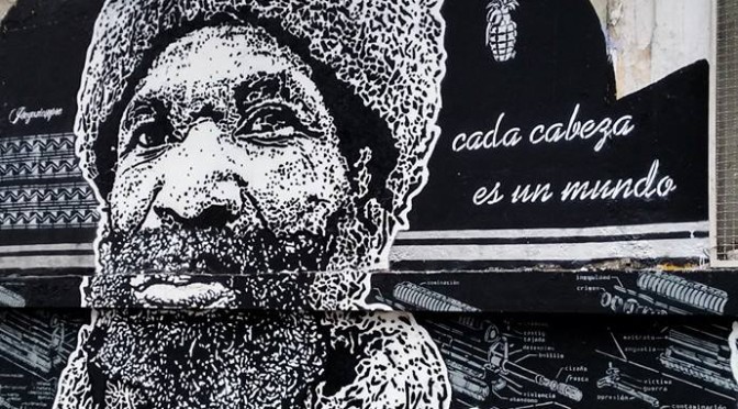 cada cabeza es un mundo graffiti